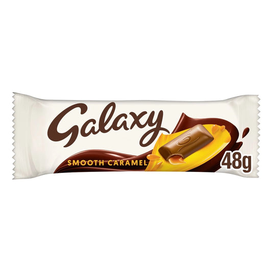 Galaxy Smooth Caramel Milk Chocolate Snack Bar 48g