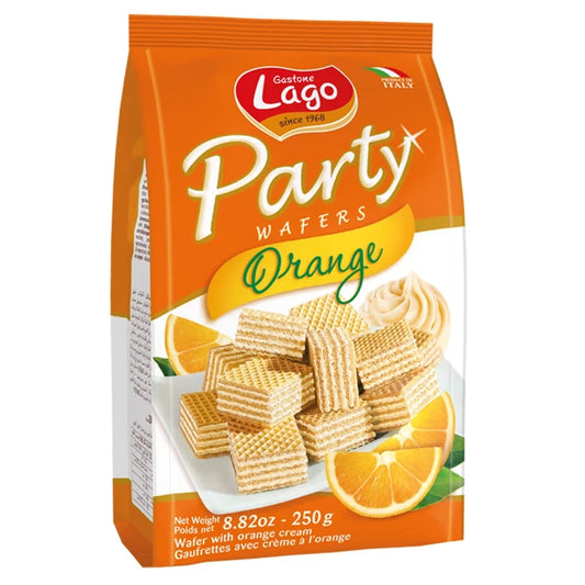 Gastone Lago Elledi Party Wafers Orange 250g