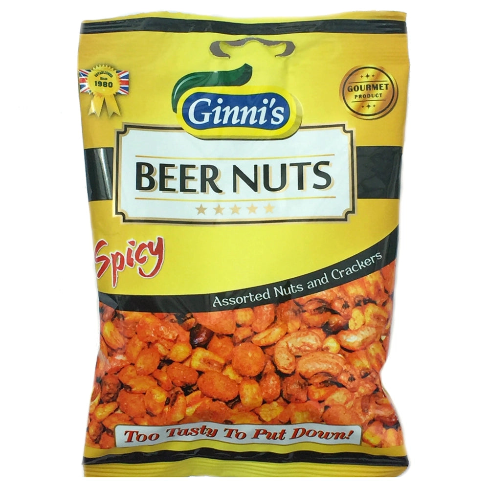 Ginni’s Beer Nuts Spicy 90g
