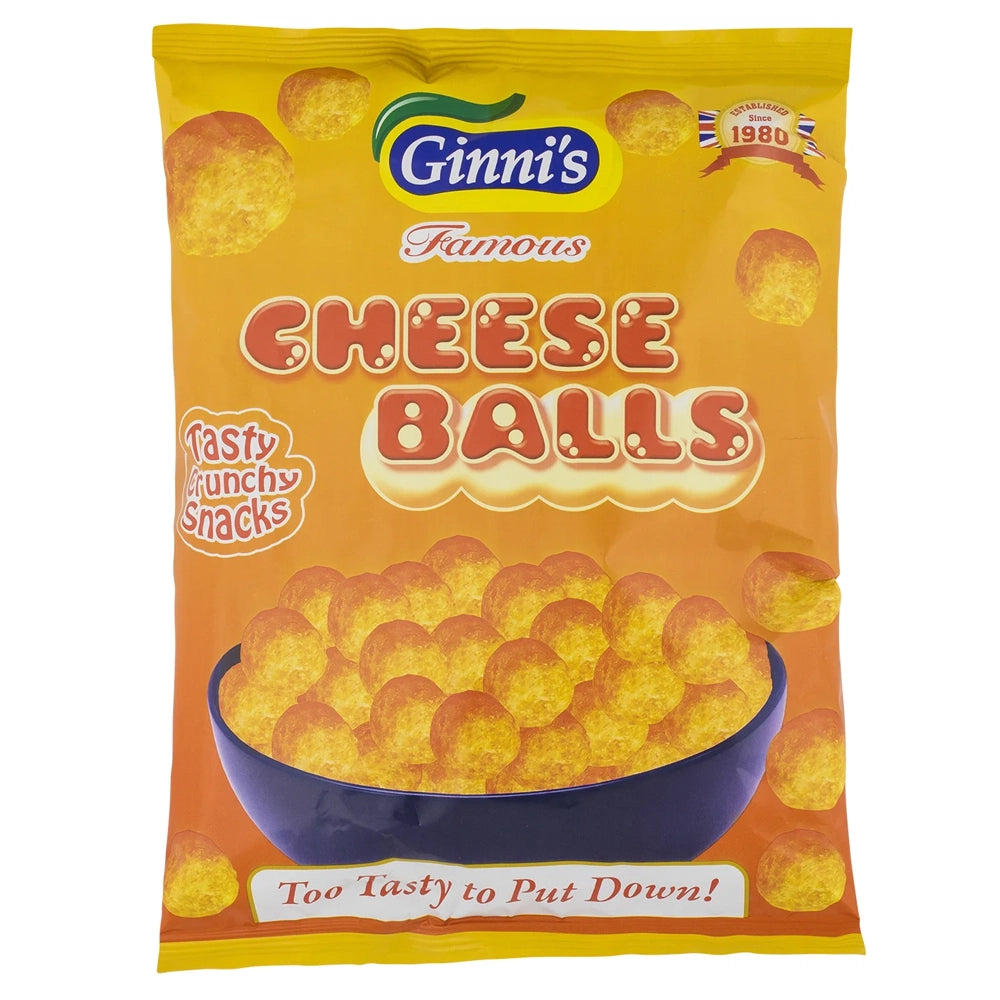 Ginni's Cheese Balls 80g
