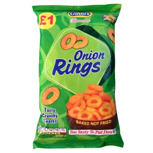 Ginni's Onion Rings 80g