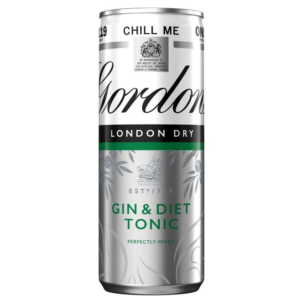 Gordon's Gin & Diet Tonic 250ml