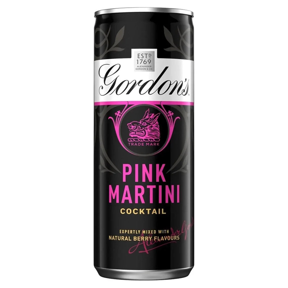 Gordon's Pink Martini Cocktail 250ml