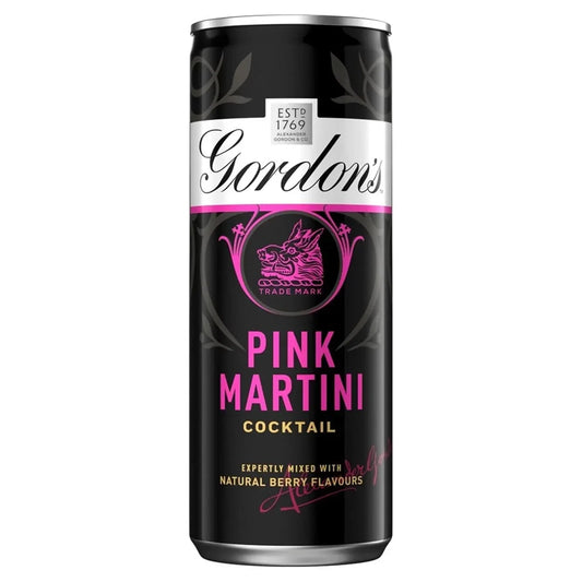 Gordon's Pink Martini Cocktail 250ml