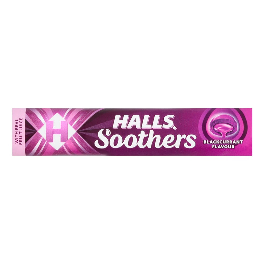 Halls Soothers Blackcurrant Flavour 45g
