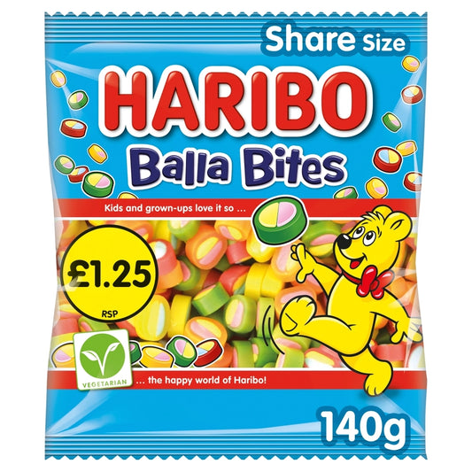 Haribo Balla Bites 140g