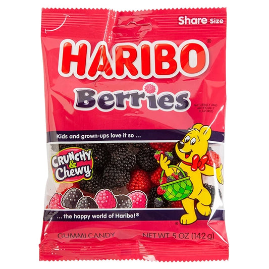 Haribo Berries Peg Bag 5oz (142g)