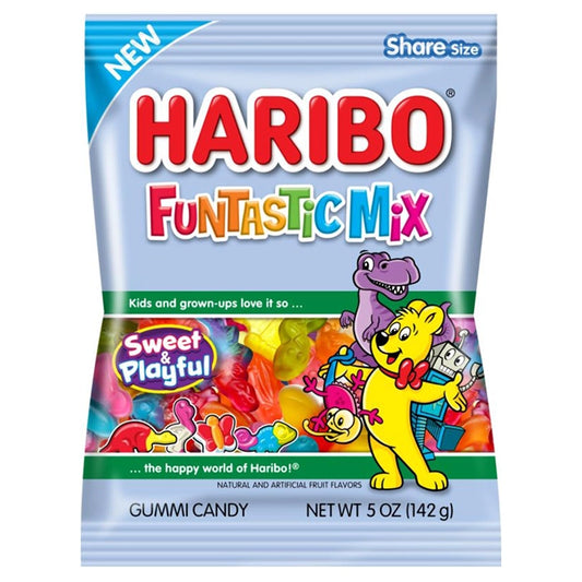 Haribo Funtastic Mix Peg Bag 5oz (142g)