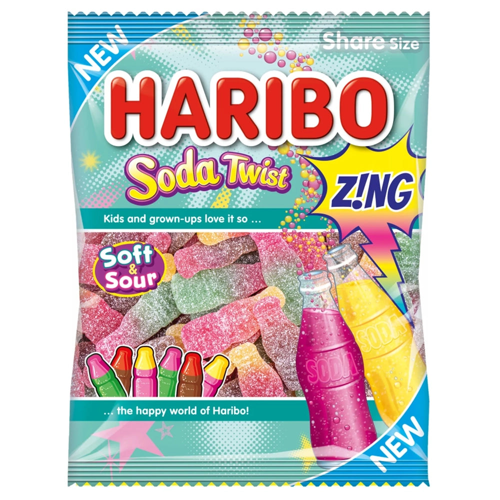 Haribo Soda Twist 140g