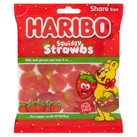 Haribo Squidgy Strawberry 160g