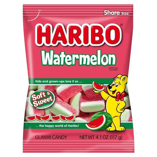 Haribo Watermelon Peg Bag 4.1oz