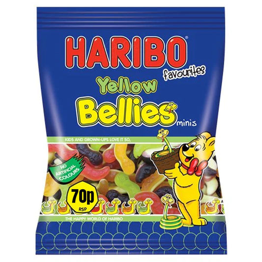 Haribo Yellow Bellies Minis 60g