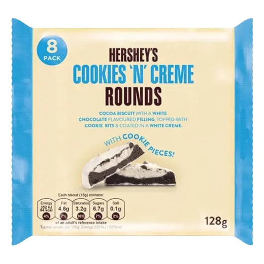 Hershey's Cookies 'N' Crème Rounds 128g