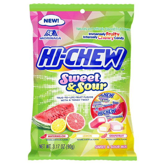 Hi-Chew Sweet & Sour Mix Peg Bag - 3.17oz (90g)