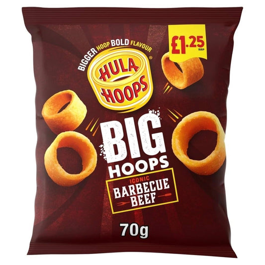 Hula Hoops Barbecue Beef 70g