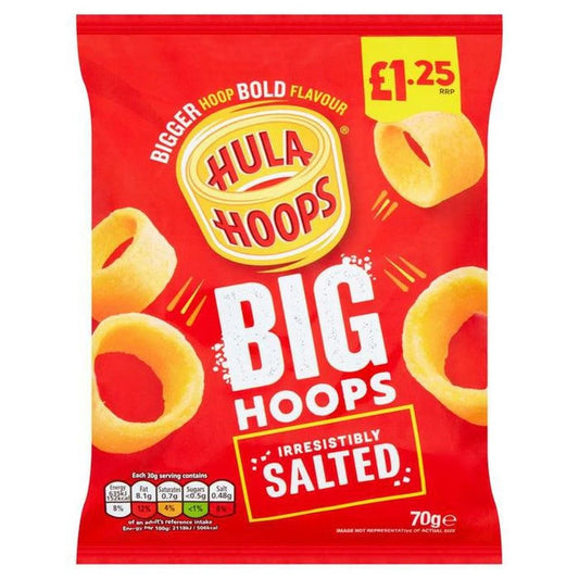 Hula Hoops Salted 70g