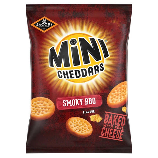 Jacob’s Mini Cheddars Smoky BBQ 90g