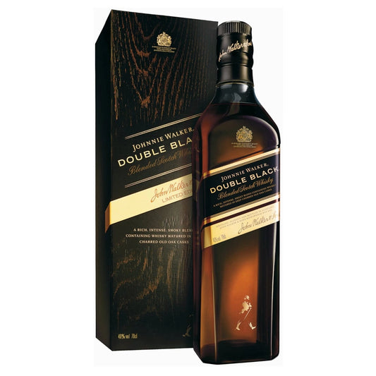 Johnnie Walker Double Black Blended Scotch Whiskey 70cl