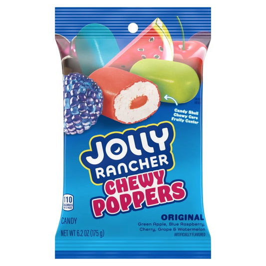 Jolly Rancher Chewy Poppers Original Peg Bag 6.2oz (175g)