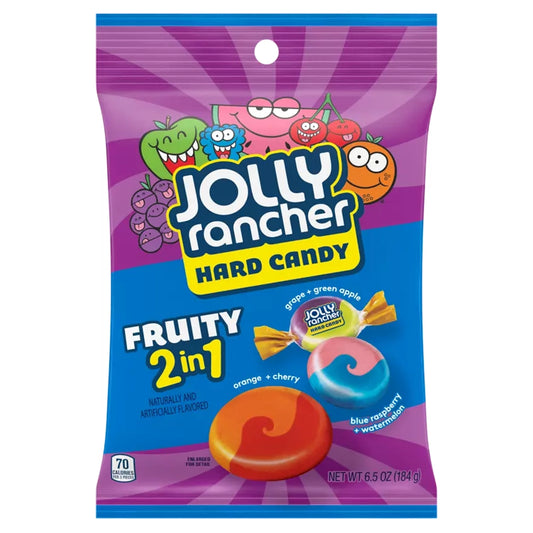 Jolly Rancher Hard Candy Fruity 2 in 1 184g
