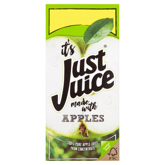 Just Juice Apple Juice Carton 1L