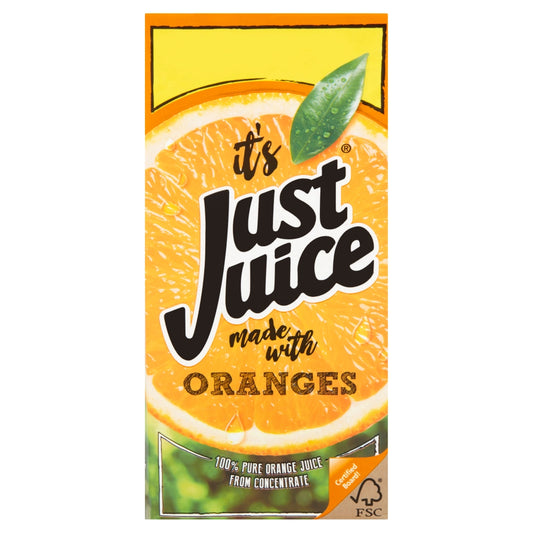 Just Juice Orange Juice Carton 1L