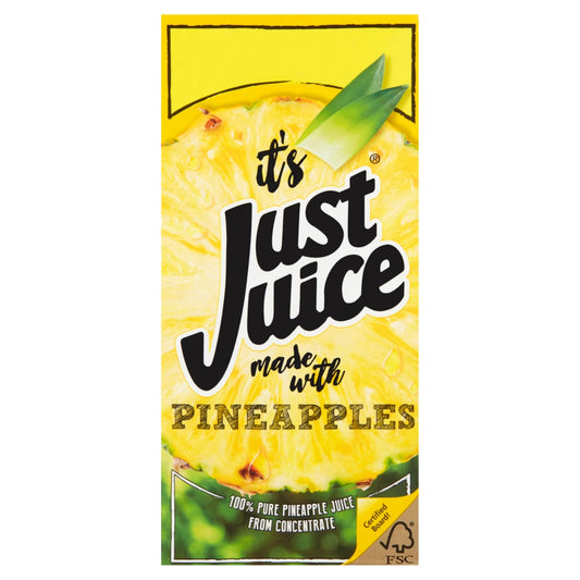 Just Juice Pineapple Juice Carton 1L