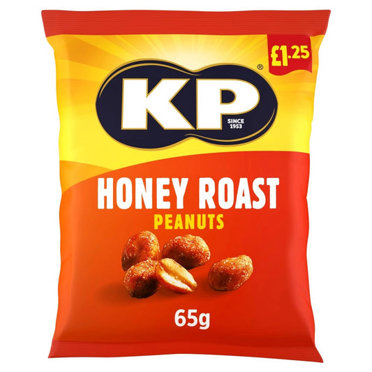 KP Honey Roast Peanuts 65g