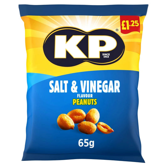 KP Salt & Vinegar Peanuts 65g