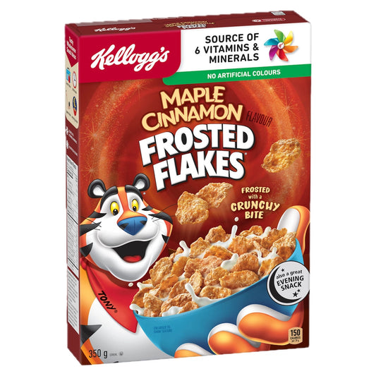 Kellogg's Maple Cinnamon Frosted Flakes 435g