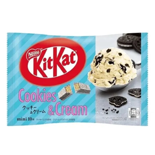 Kitkat Cookies & Cream Mini Japan (11.6g*10 Pieces) 116g
