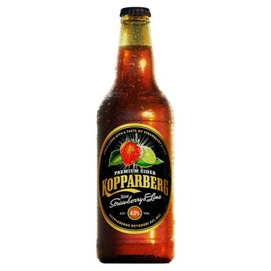 Kopparberg Premium Cider with Strawberry & Lime 500ml