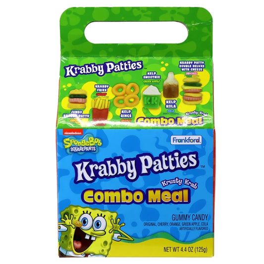 Krabby Patties Combo Meal Box 4.4oz/125gram