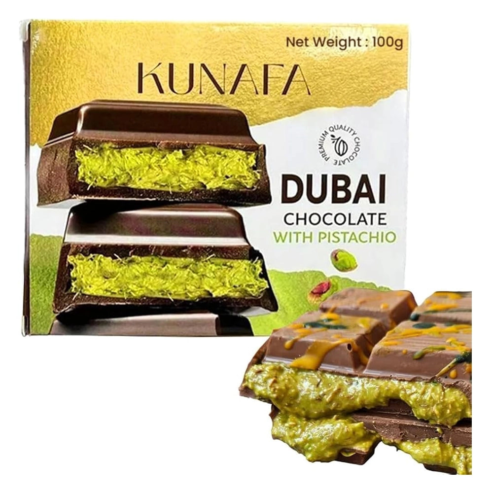 Kunafa Dubai Chocolate with Pistachio 100g
