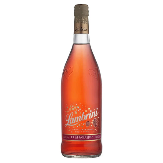 Lambrini Strawberry Fruit Wine 4% 75cl