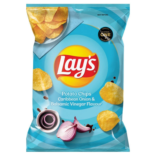Lays Caribbean Onion & Balsamic Vinegar 105g