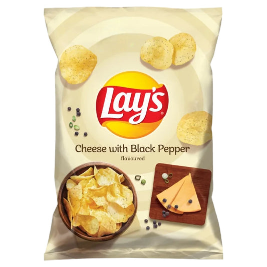 Lays Cheese with Black Pepper 130g