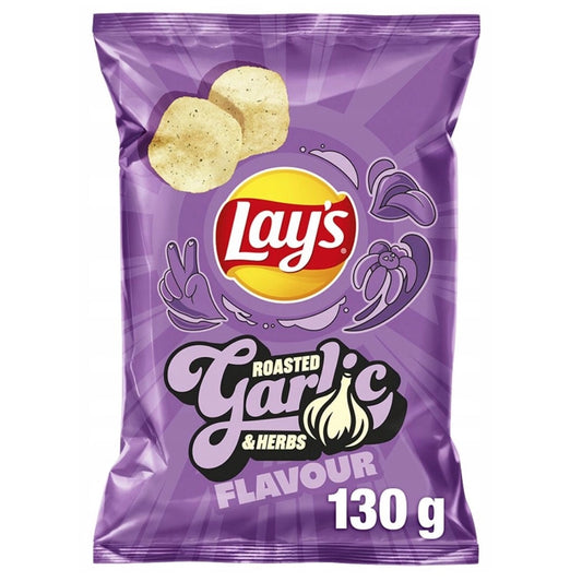 Lays Roasted Garlic 130g