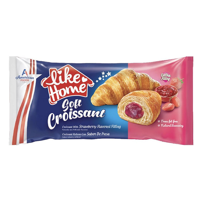 Like Home Soft Croissant with Strawberry