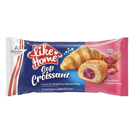 Like Home Soft Croissant with Strawberry
