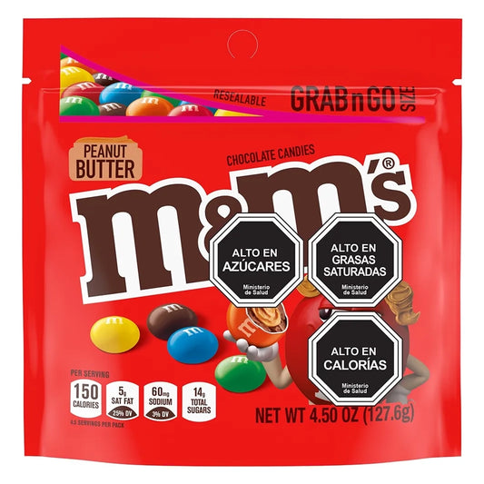 M&M's Peanut Butter Grab n Go Size 127.6g
