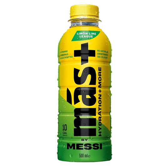 Mas+ by Messi Berry Lemon Lime Drink 500ml