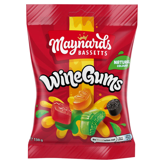 Maynards Bassetts Wine Gums 130g