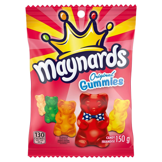 Maynards Original Gummies Candy Bag 150g CANADA