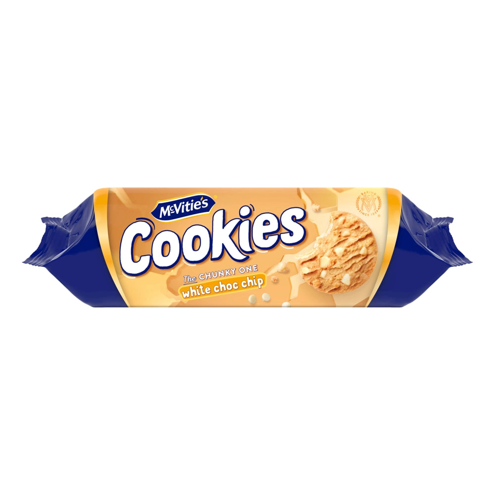 McVities Cookies White Choc Chip 150g