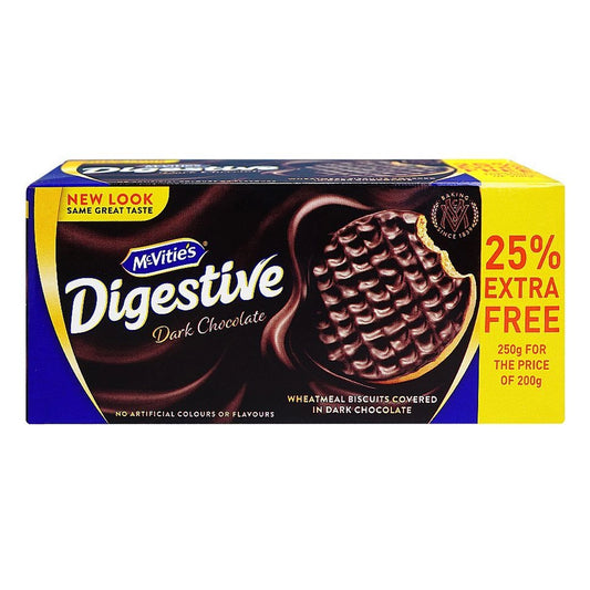 McVities Digestives Dark Chocolate 250g