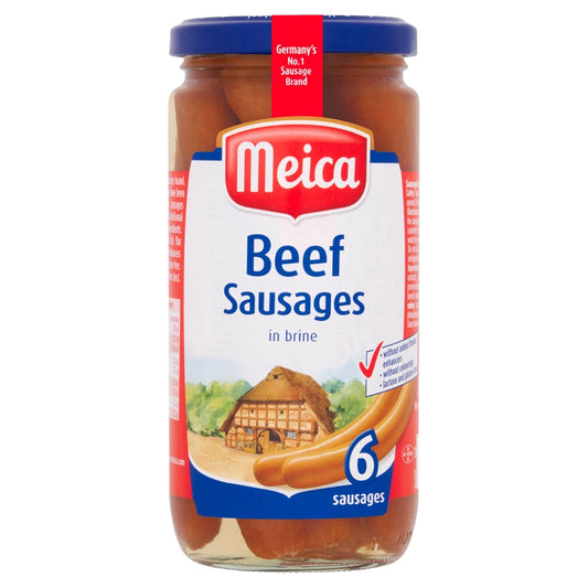 Meica Beef Sausage in Brine 380g
