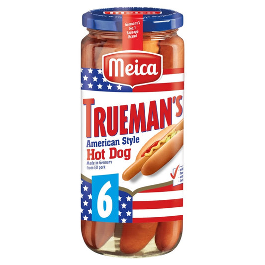 Meica Truemans American Style Hot Dog 540g