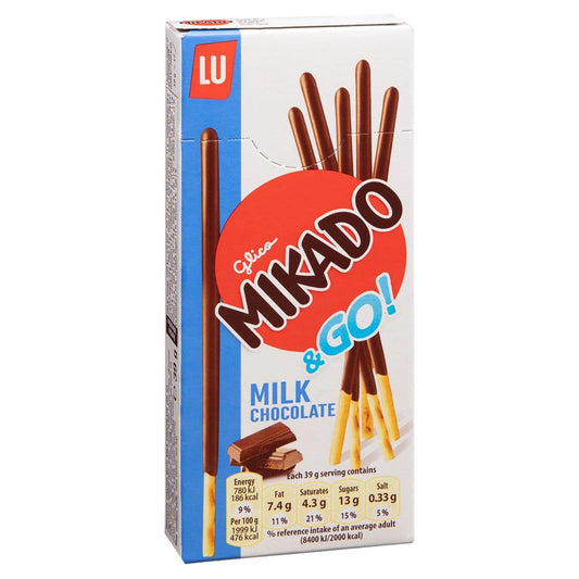 Mikado & Go Milk Chocolate 39g