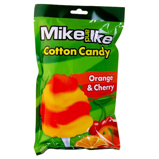 Mike & Ike Cotton Candy Orange & Cherry 3oz (85g)